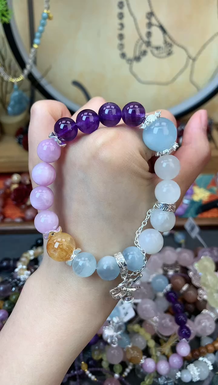 【闪购商品】海蓝宝石手链未镶嵌1360