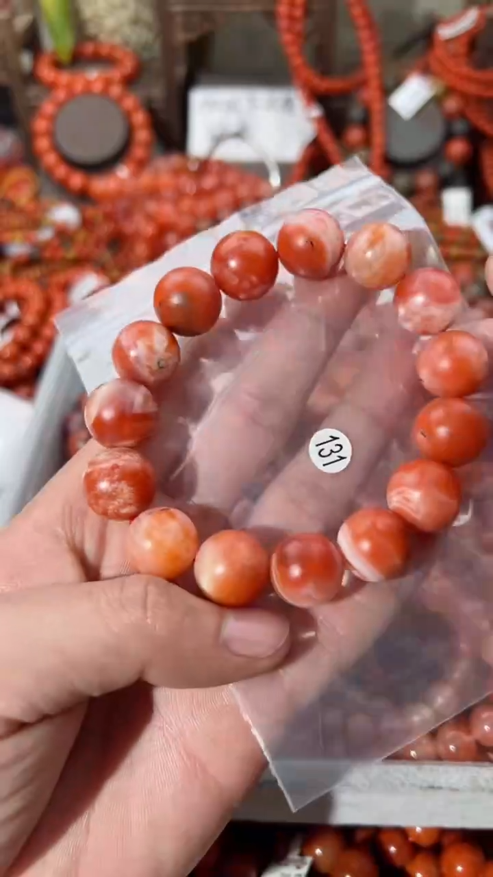 【闪购商品】南红玛瑙手串未镶嵌15