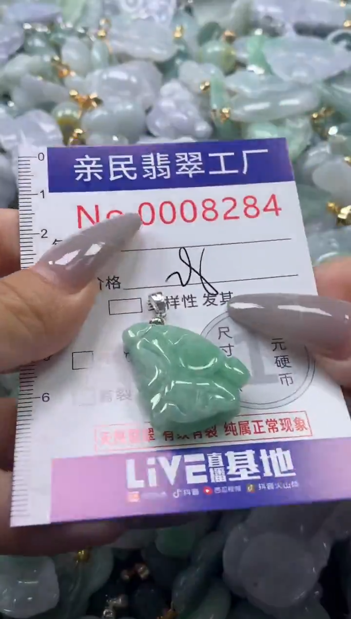 颈饰未镶嵌翡翠8284