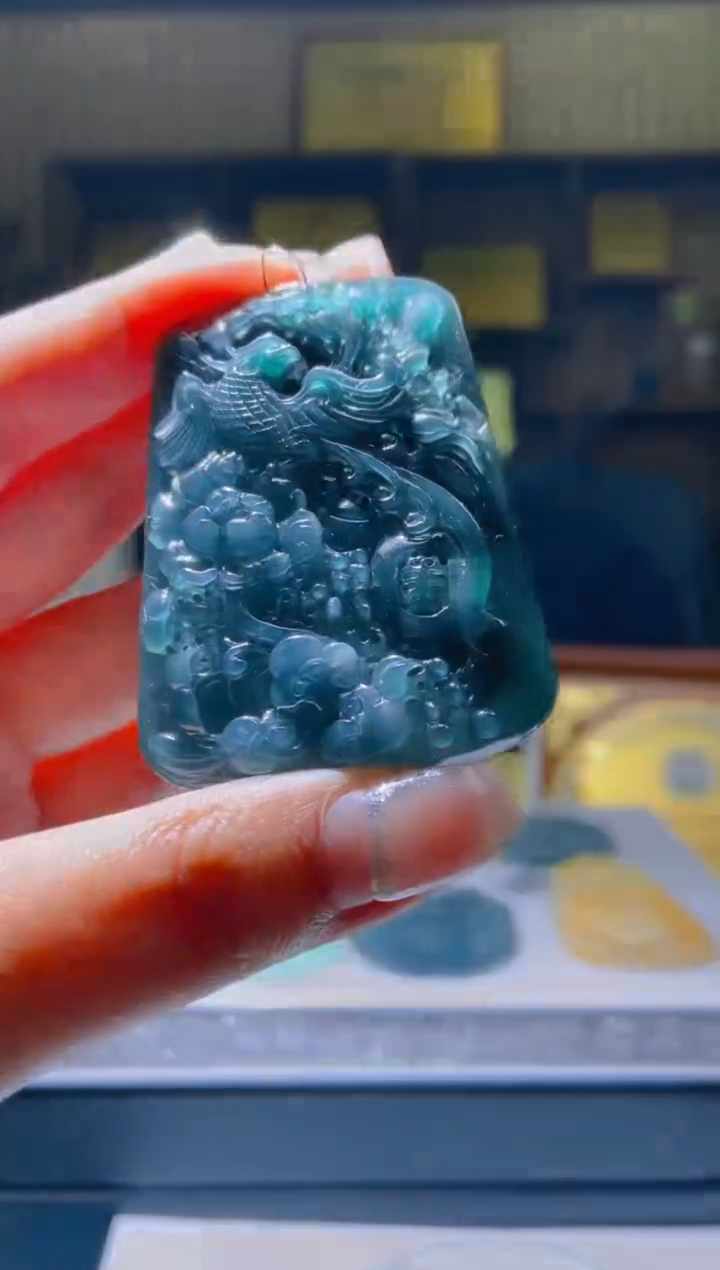 【闪购商品】定制翡翠未镶嵌闪购毛货链接WZ037