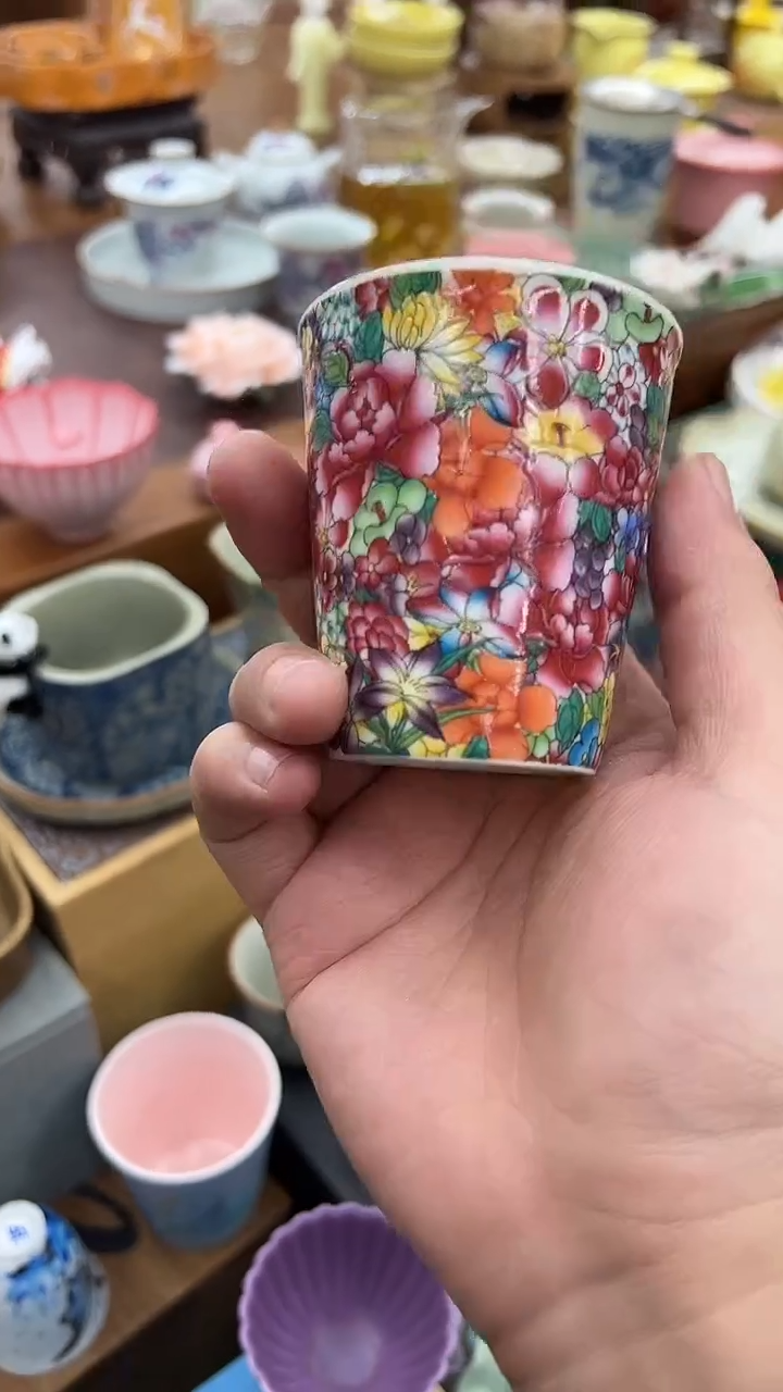 【闪购商品】珐琅彩可乐杯珐琅彩可乐杯