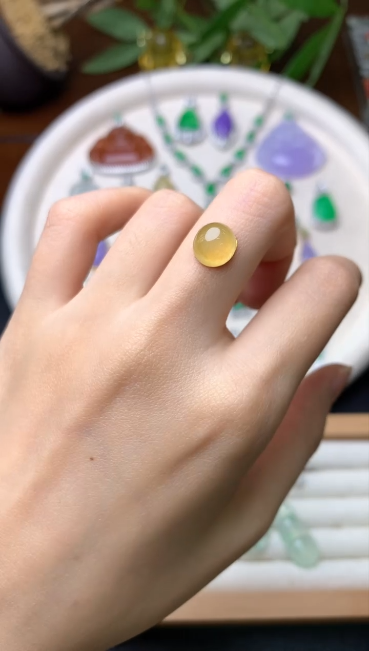 【闪购商品】定制翡翠未镶嵌裸石（镶嵌定制）