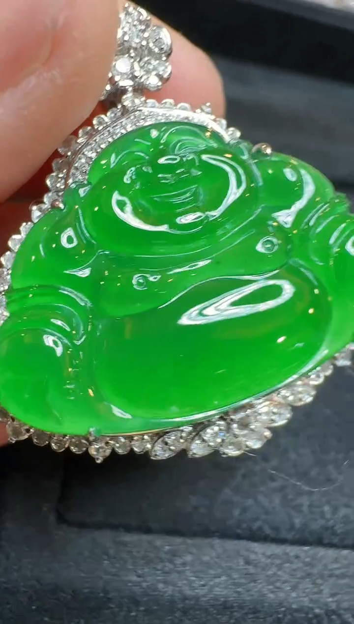 【闪购商品】翡翠吊坠(不含链)18K金镶嵌多样性团购发一件