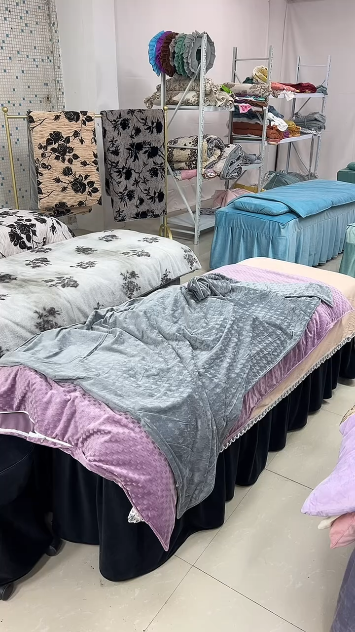 聚酯纤维聚酯纤维千鸟格 被套，，灰色，，