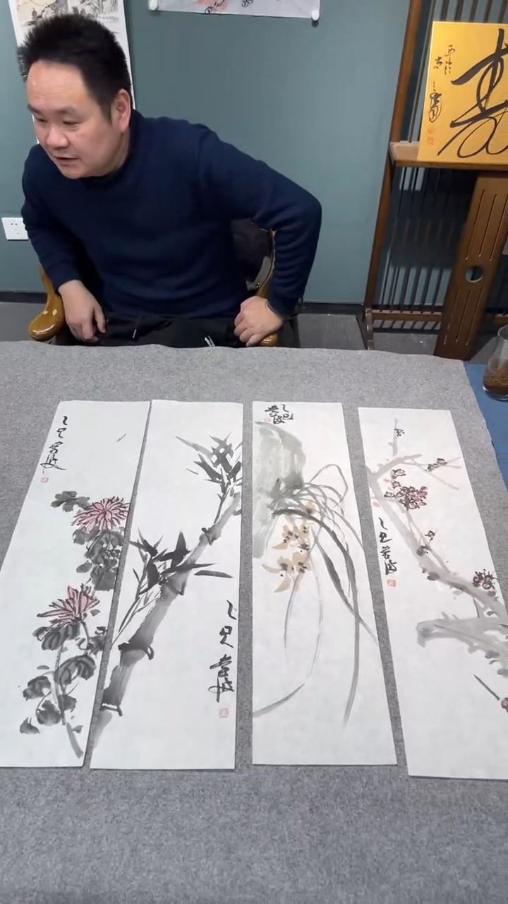 【闪购商品】国画李老师的作品gh101071f