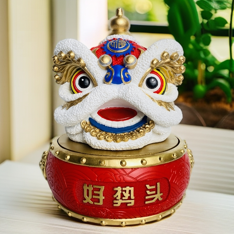 旺旺【手工彩绘好势头】高级感客厅电视酒柜高档装饰乔迁开业礼物