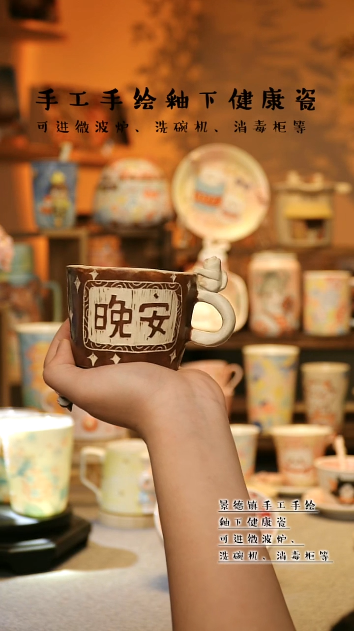 【闪购商品】景德镇高温釉下彩&A624