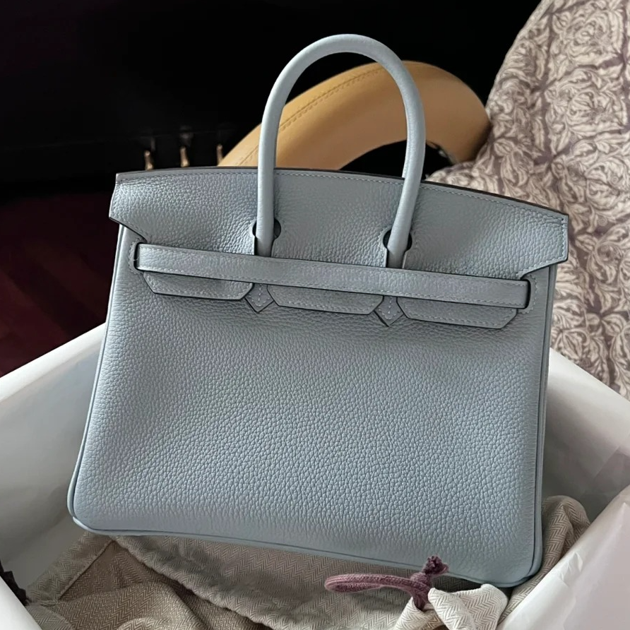 新款【BK亚麻蓝色小中大号】女包时尚手提包百搭女包斜跨单肩包