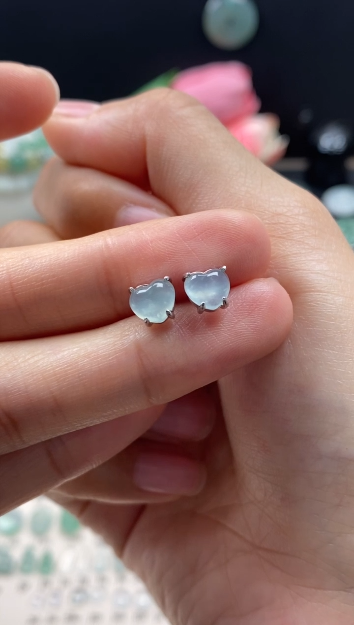 【闪购商品】翡翠颈饰银S925镶嵌翡翠冰种裸石