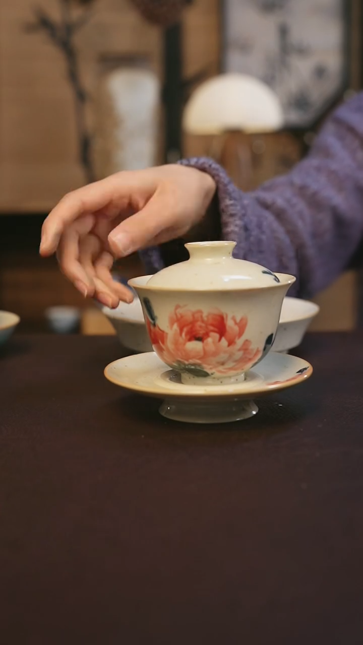 【闪购商品】景德镇陶瓷杯碗柴烧多人