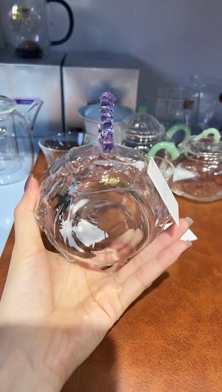 禾器莲怡公道杯浅紫