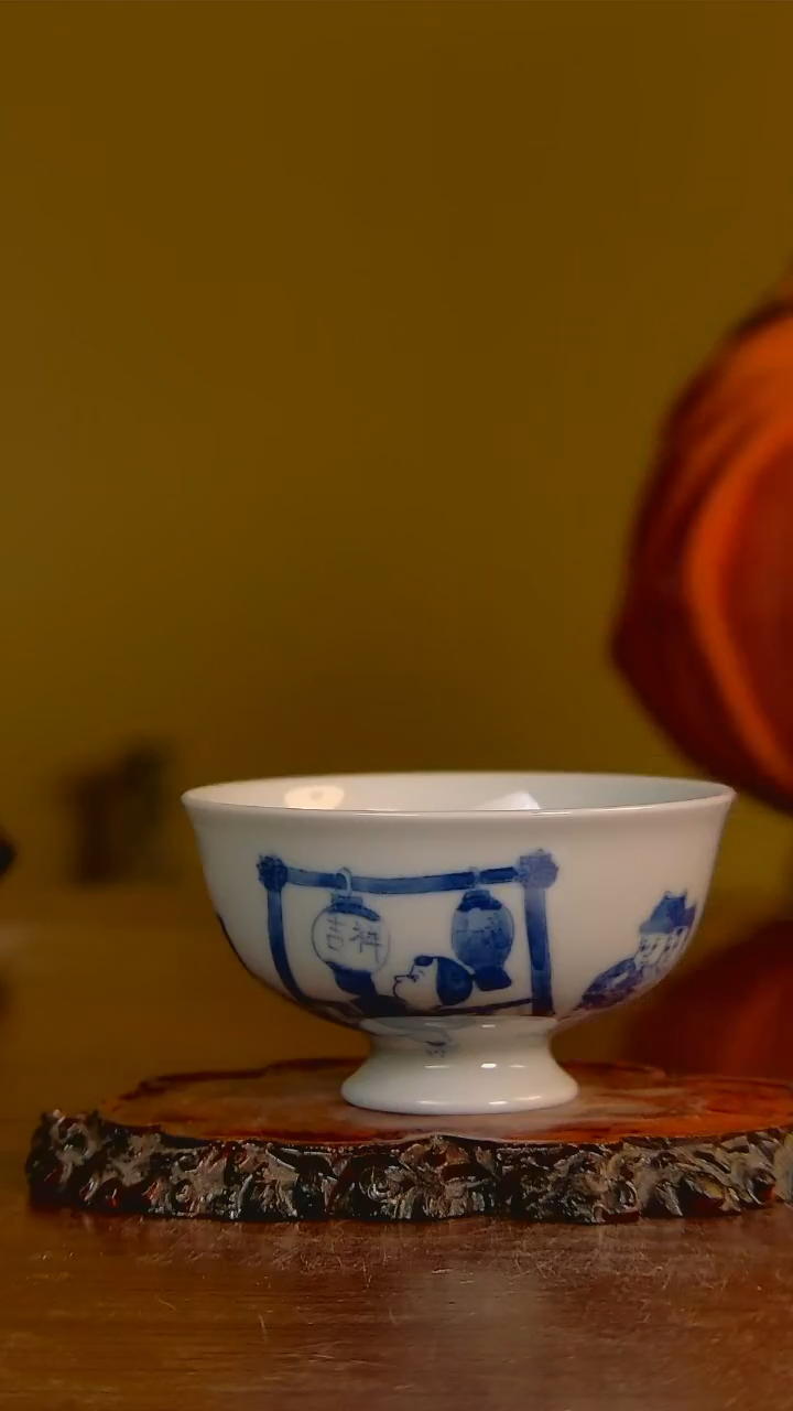 【闪购商品】杯手工手绘杯杯很美丽