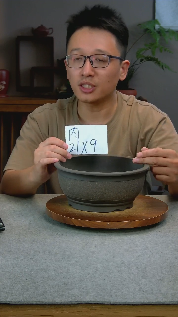 S21艾砂宜兴紫砂花盆