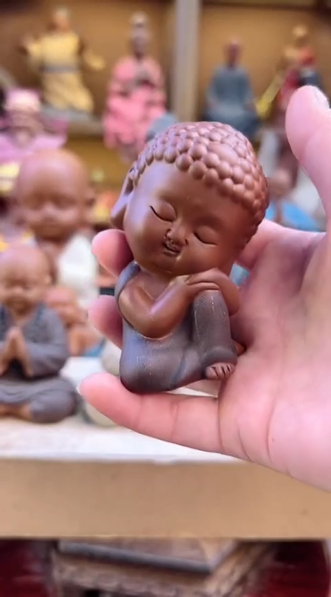 紫砂茶宠器闵茶宠摆件