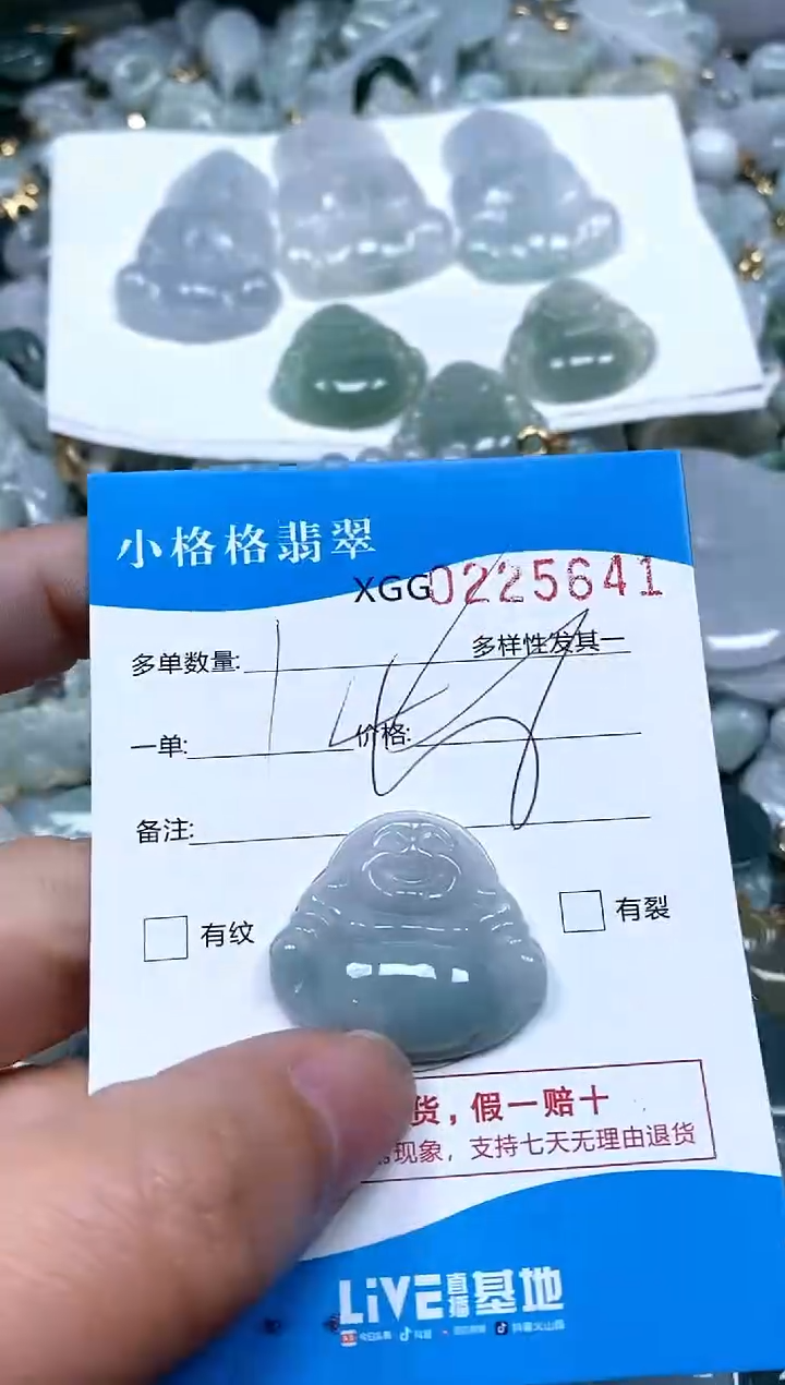 【闪购商品】翡翠颈饰未镶嵌闪购商品0225641