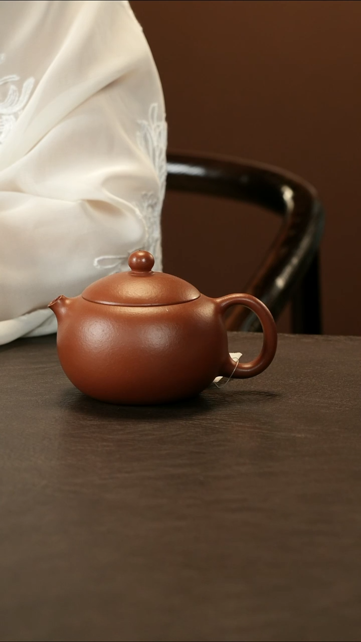 茶壶紫砂胡琪 生砂朱泥 豆蔻西施