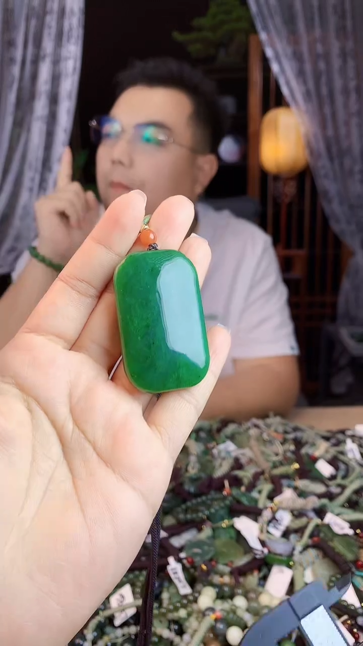 和田玉未镶嵌挂件1