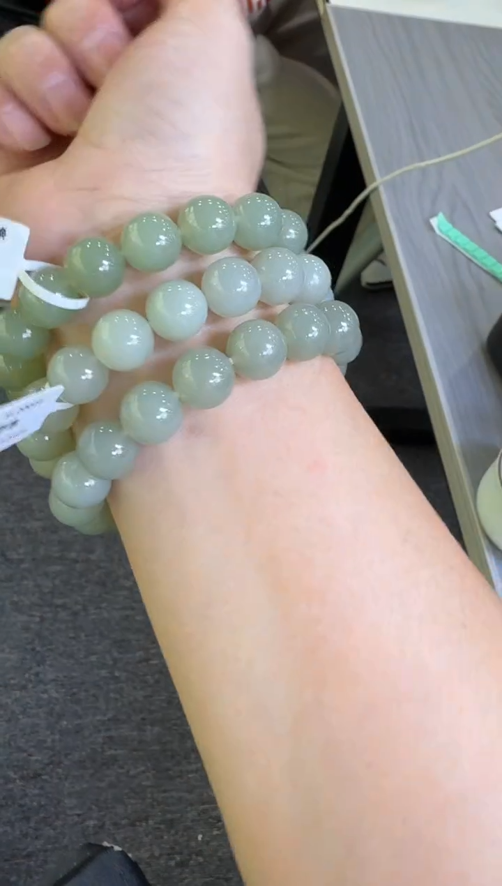 【闪购商品】和田玉手饰未镶嵌手串多样性发一