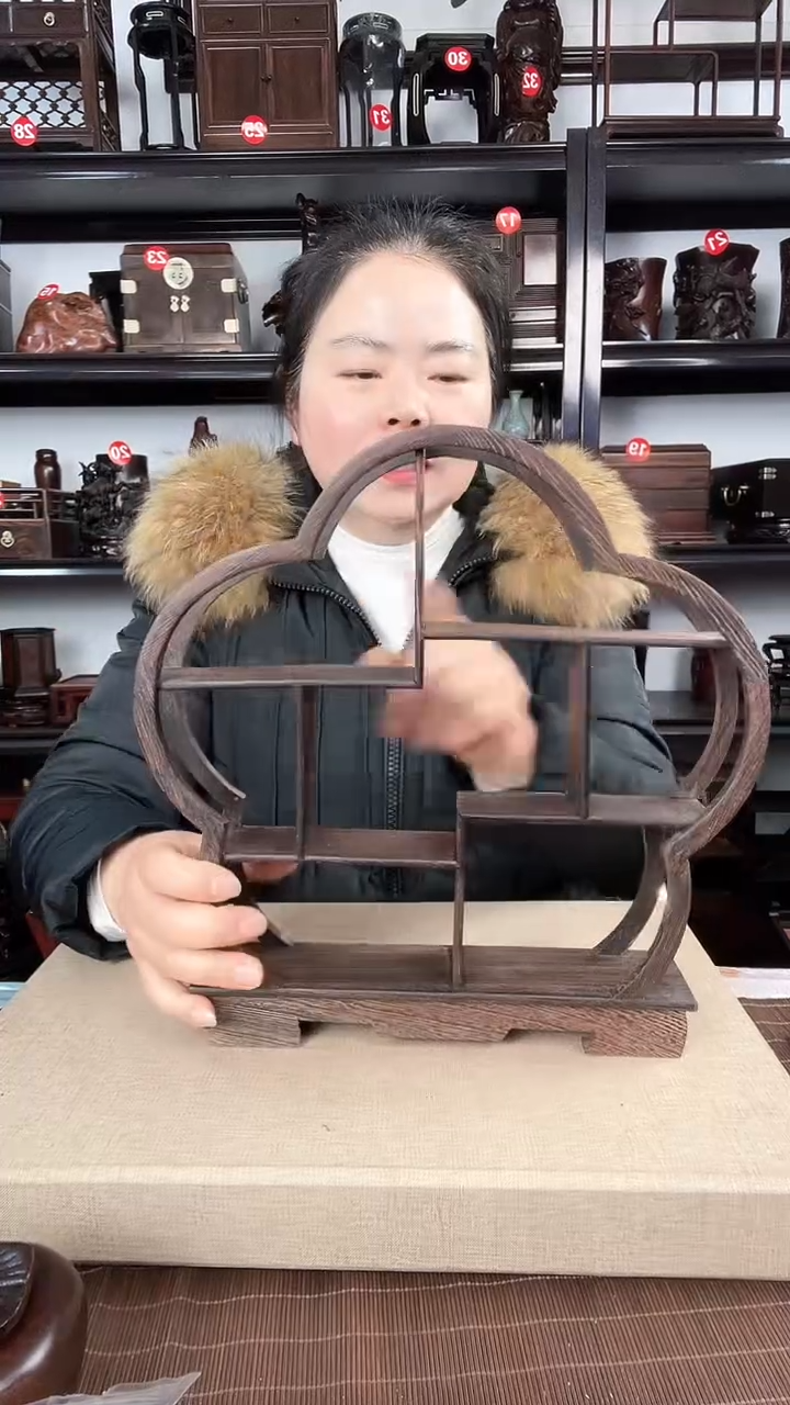 【闪购商品】木梅花老李红木工艺品