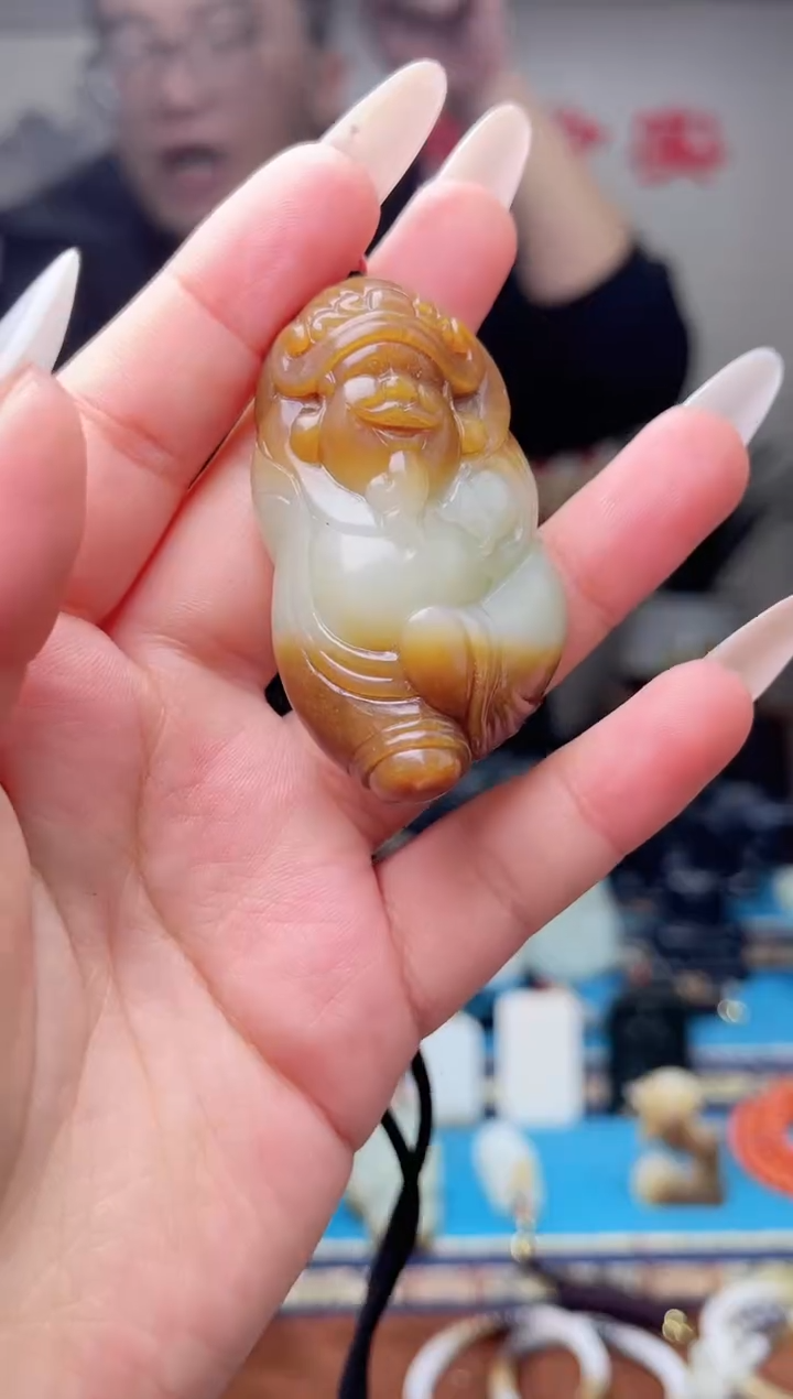 【闪购商品】和田玉挂件未镶嵌1