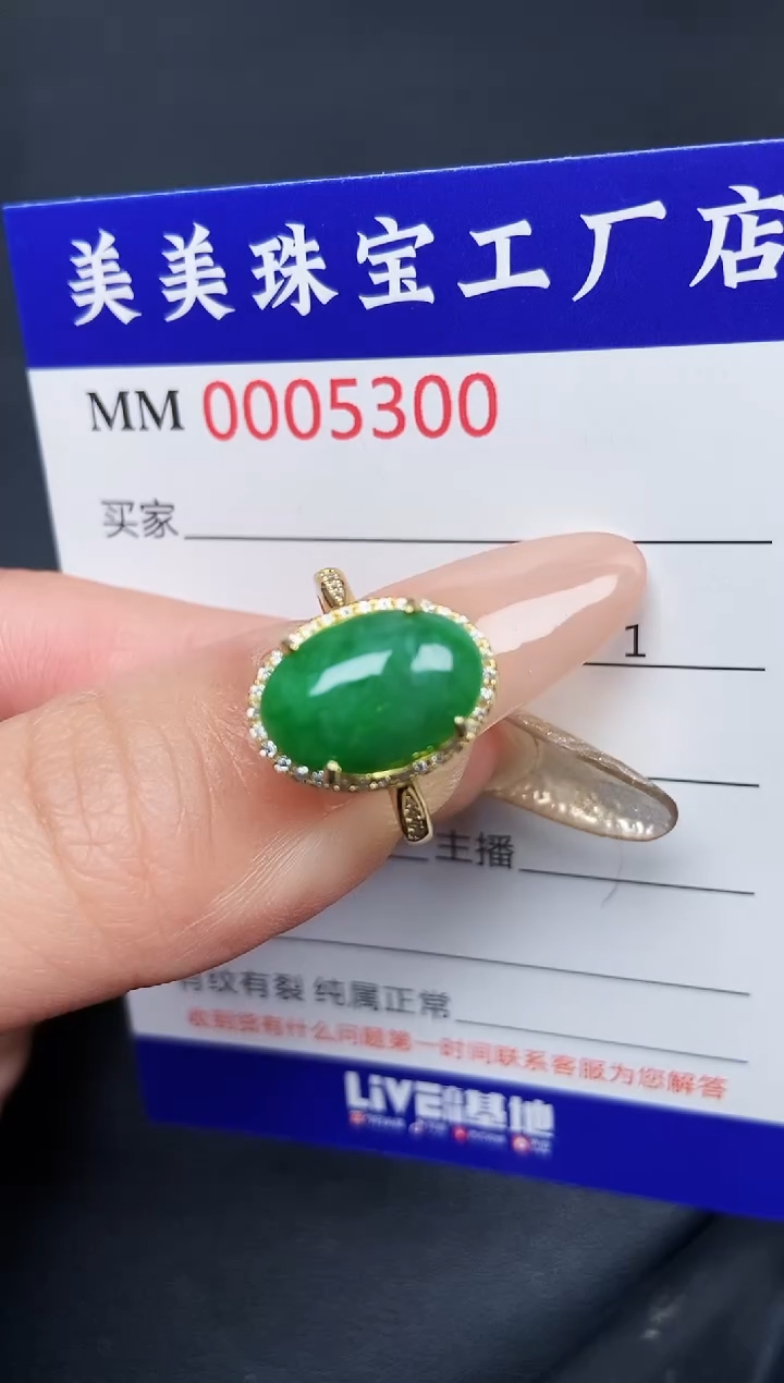 【闪购商品】翡翠颈饰银S925镶嵌5300