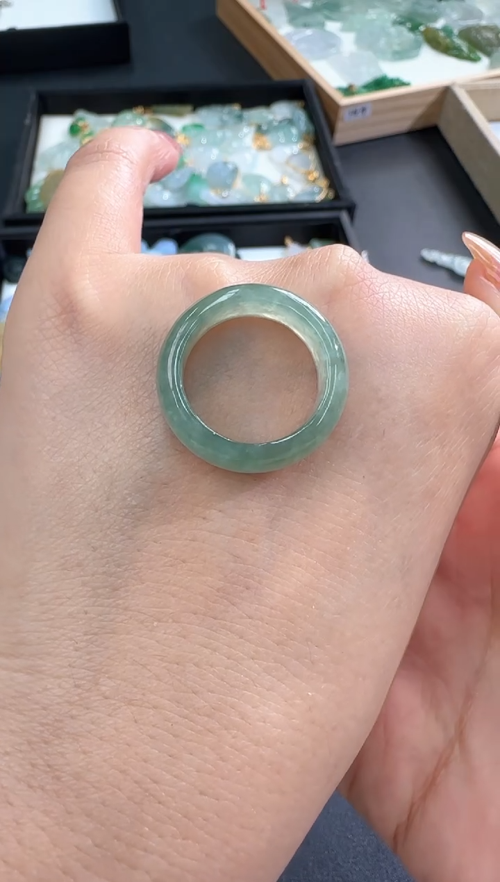 【闪购商品】翡翠戒圈未镶嵌250213426