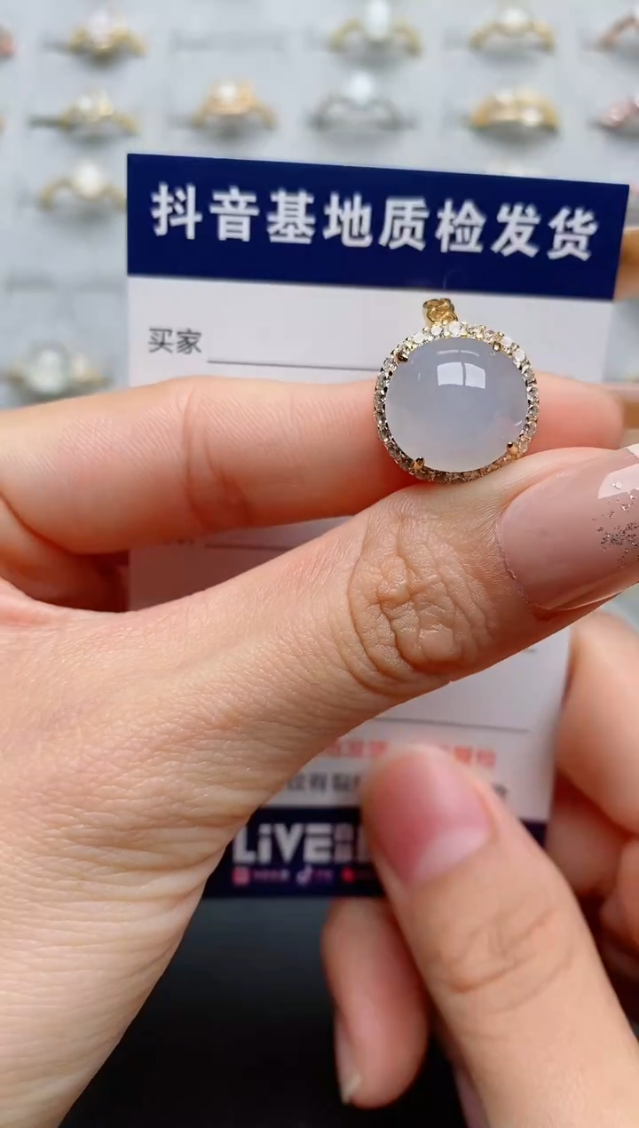 【闪购商品】翡翠戒指银S925镶嵌000000