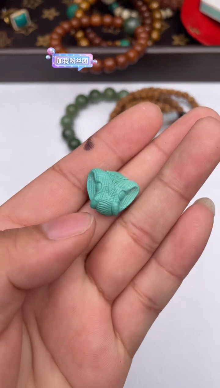 【闪购商品】绿松石珠宝奇石未镶嵌松石配饰