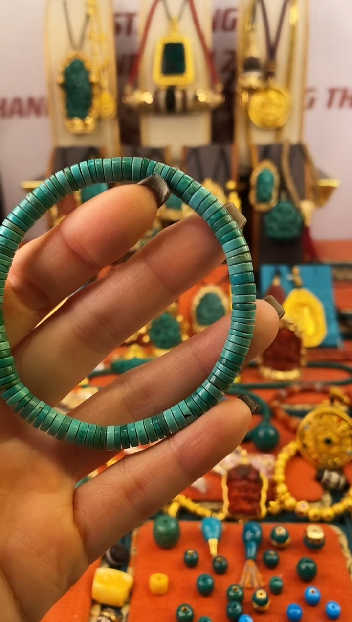 【闪购商品】绿松石.未镶嵌隔片  13.08g