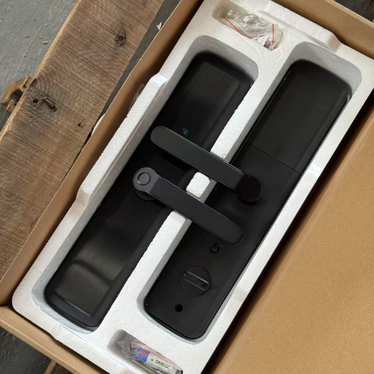 Z950A（亚光黑，右开门厚40-110mm）智/能密码锁（不包装）（铁2）3332