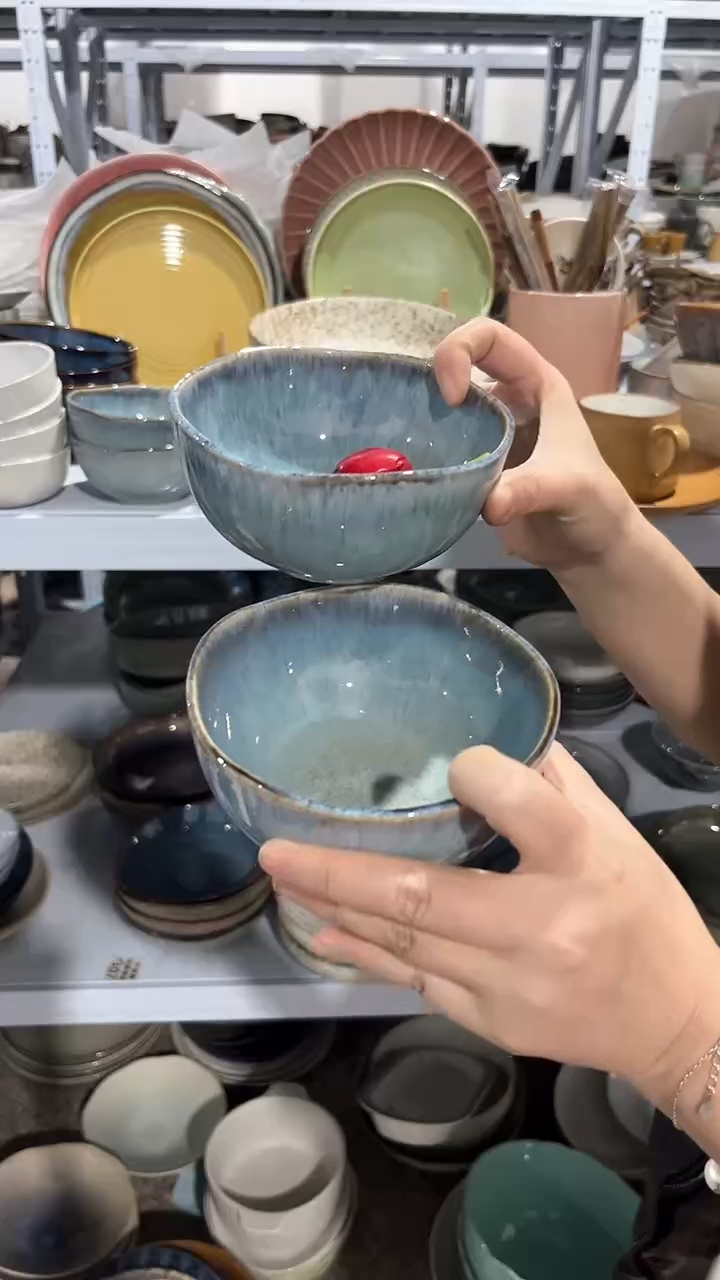 【闪购商品】瓷片外贸尾货瑕疵满20包邮X2 新品饭碗