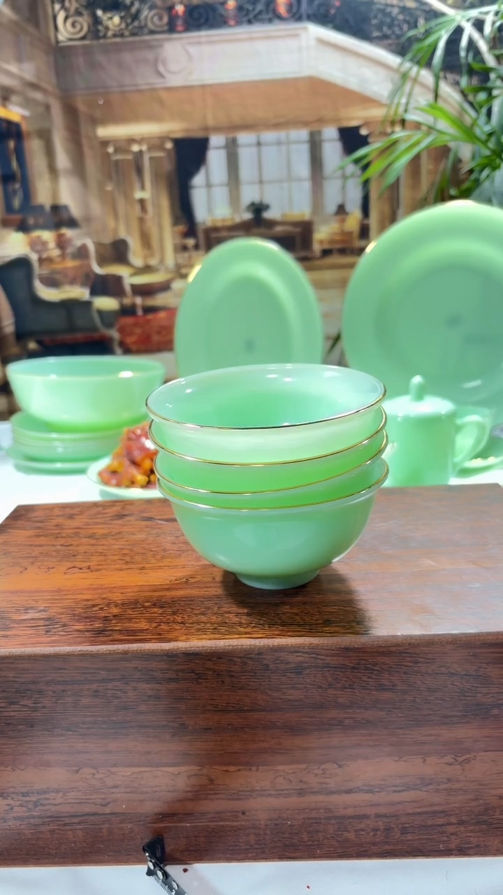 【闪购商品】... 4.5英寸玉瓷碗6个口径11.5厘米