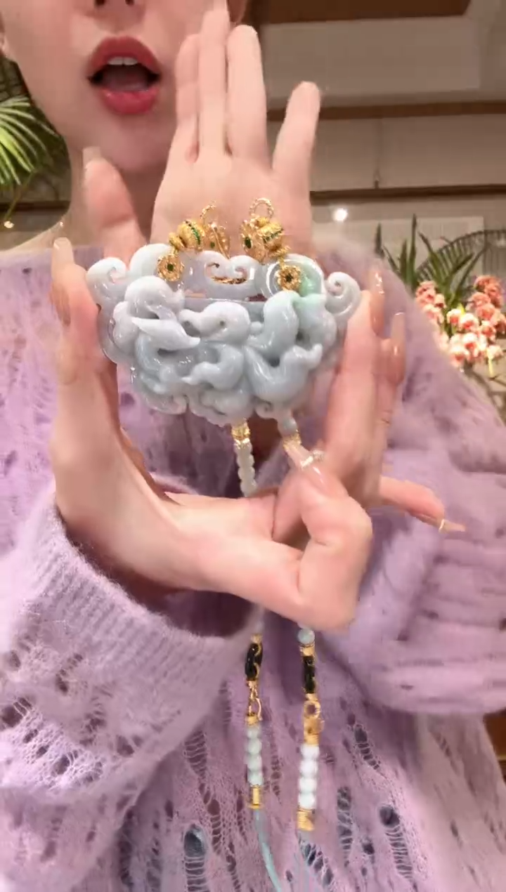 【闪购商品】翡翠颈饰未镶嵌国风