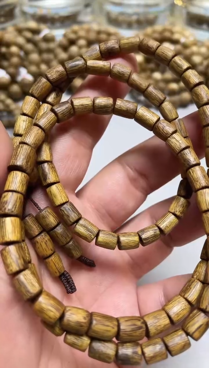 【闪购商品】沉香手串棋楠乌身随型长串多样性发其一