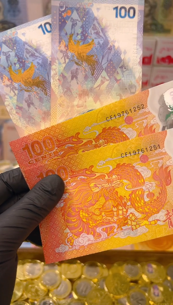 【闪购商品】纸币龙凤呈祥纪念合集（纸+塑料）