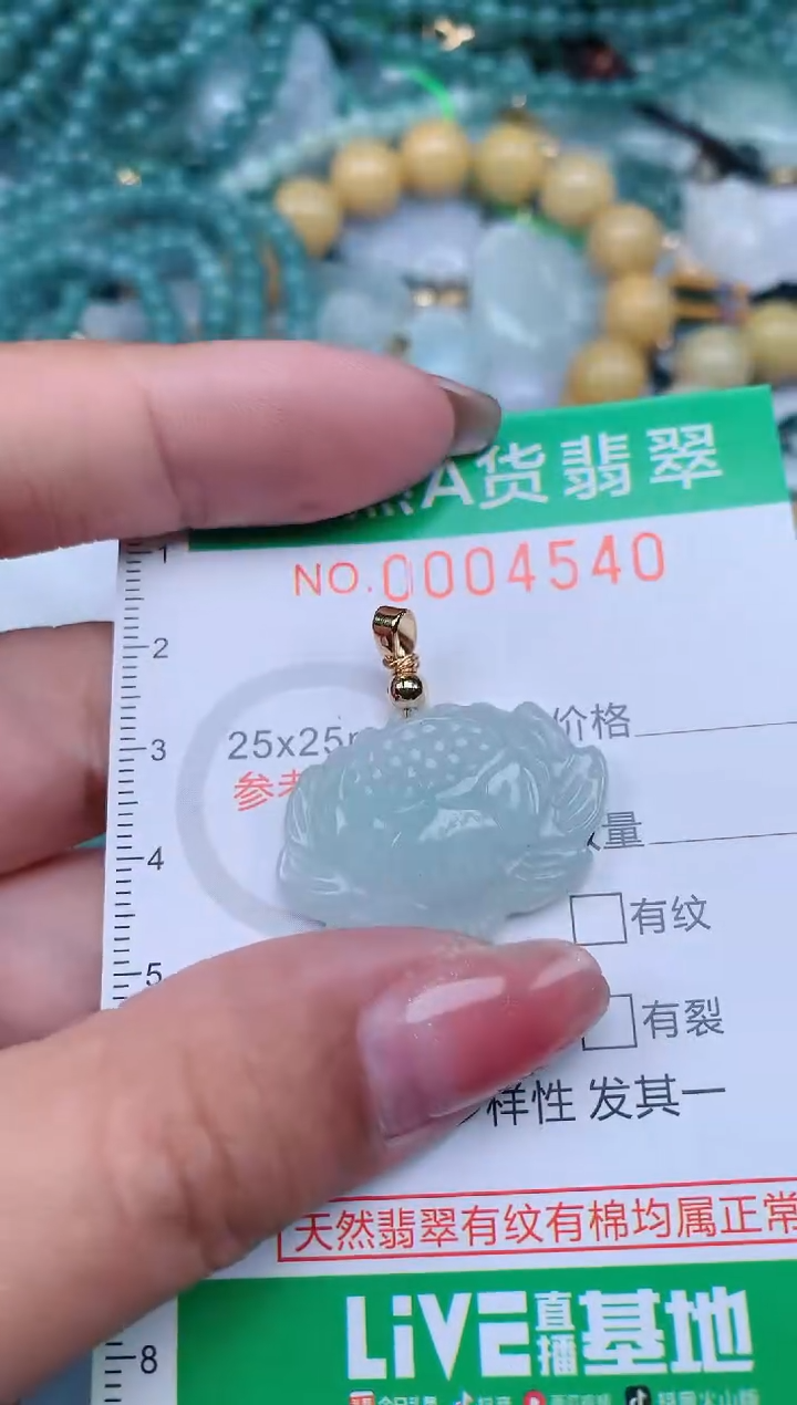 【闪购商品】翡翠颈饰未镶嵌.0004540