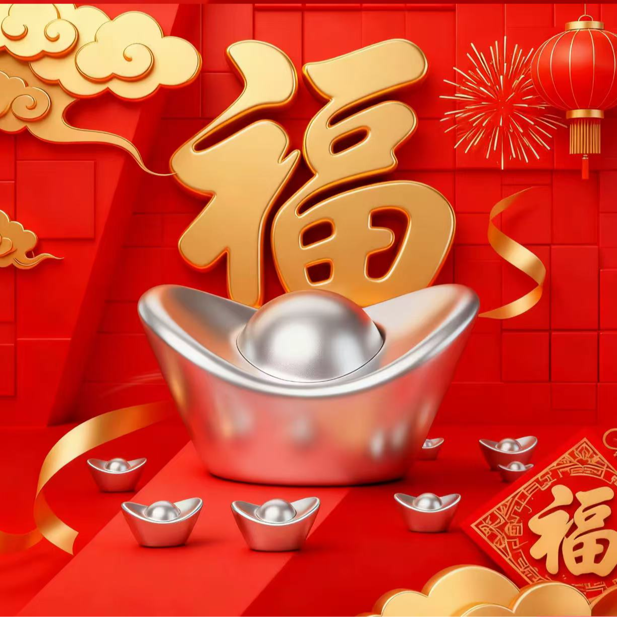 精美实心小宝10g古法工艺礼品送礼春节商务办公室家居高端摆件S0