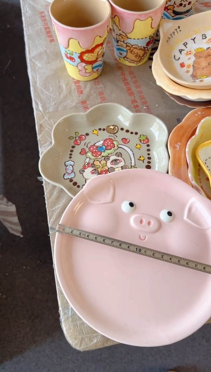 摆件陶景德镇陶瓷手绘微瑕