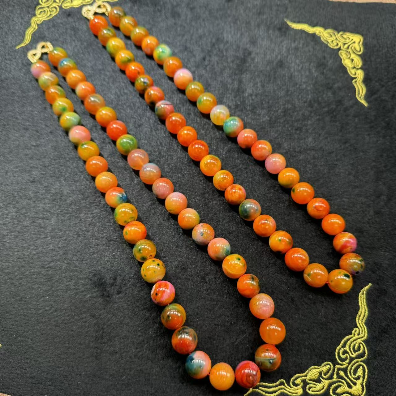 【刘少文】卡13左右九紫离火域玛瑙项链-ML-E234-多样性只发一件