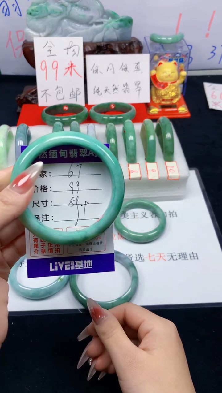 未镶嵌手镯翡翠67