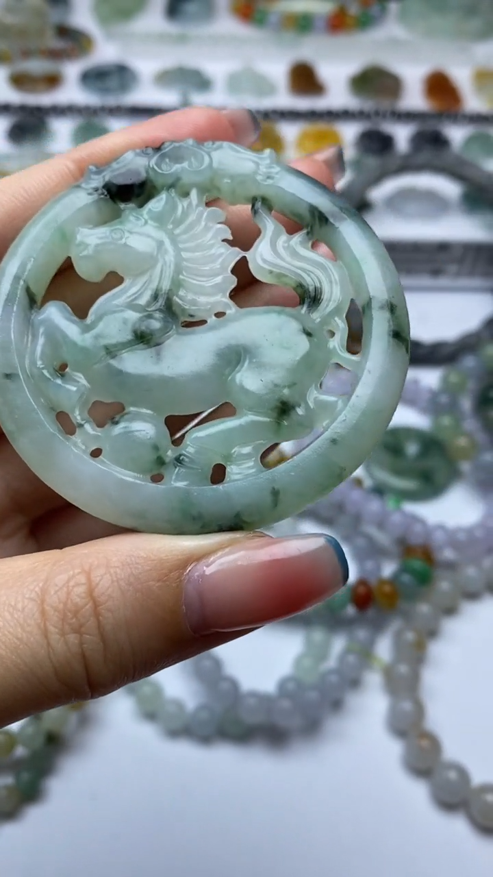 未镶嵌定制翡翠毛货定制不退不换