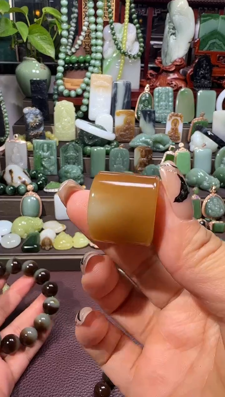 和田玉戒圈未镶嵌【宏815】15