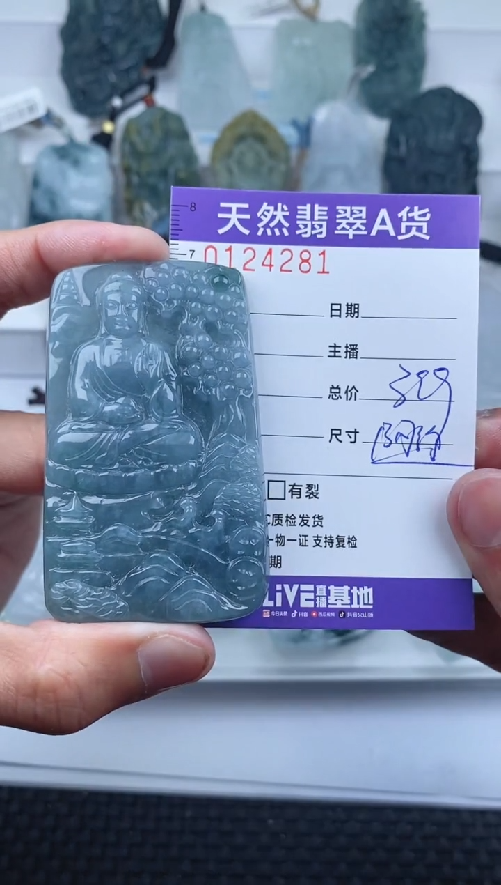 【闪购商品】翡翠颈饰未镶嵌         281