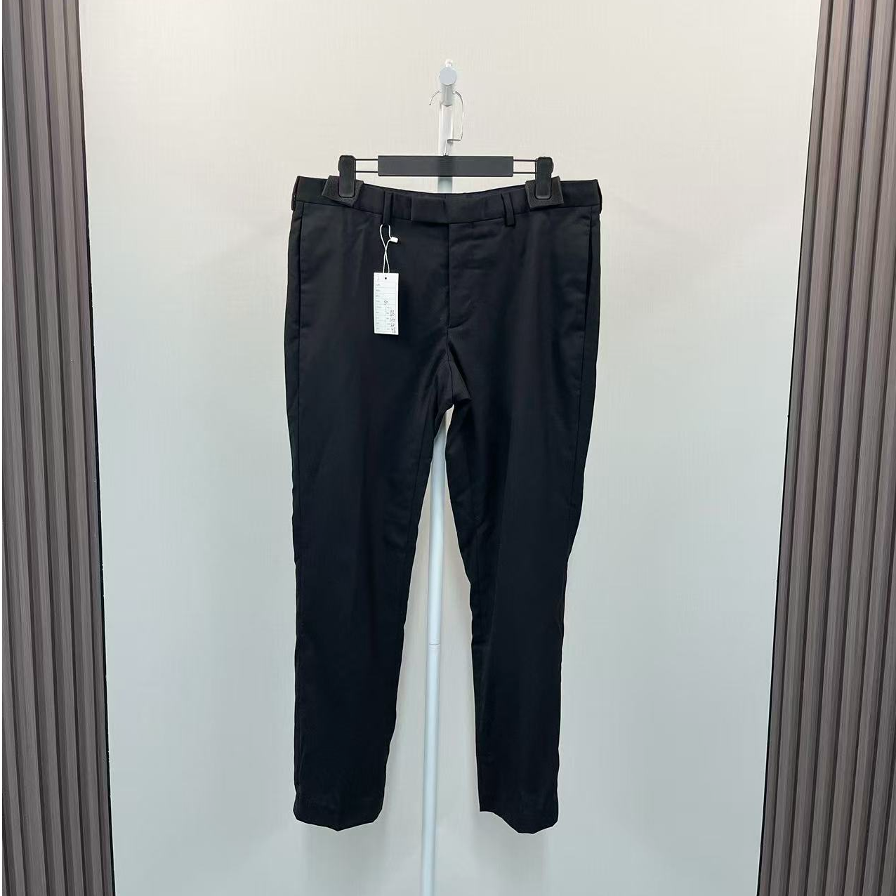 99新 DIOR/迪奥 /经典黑色羊毛西裤长裤/尺码50