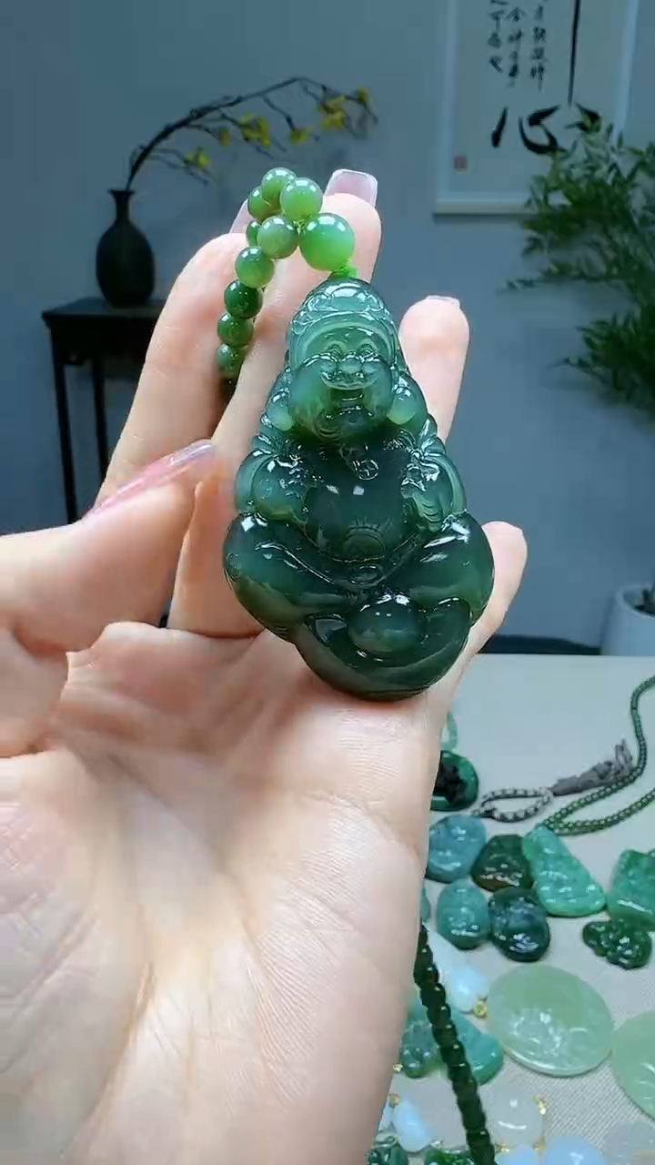 未镶嵌和田玉挂件1