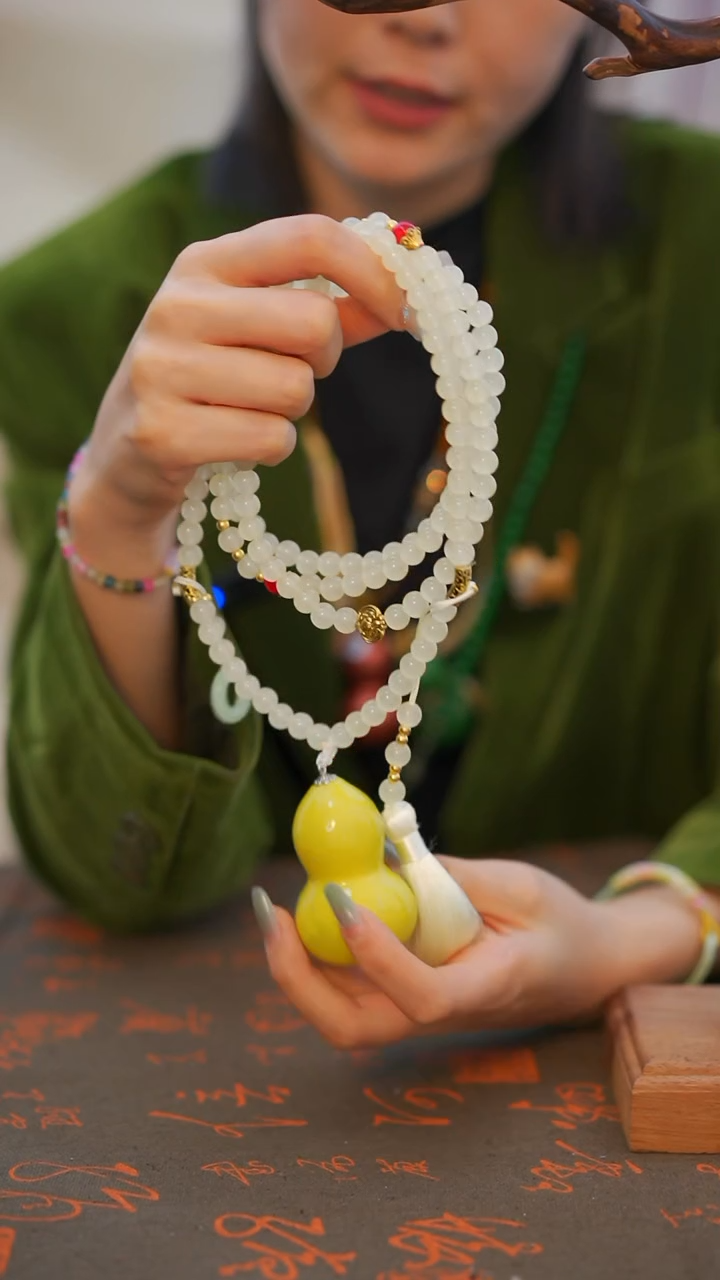 73非遗漆手艺工天然葫芦文玩福禄