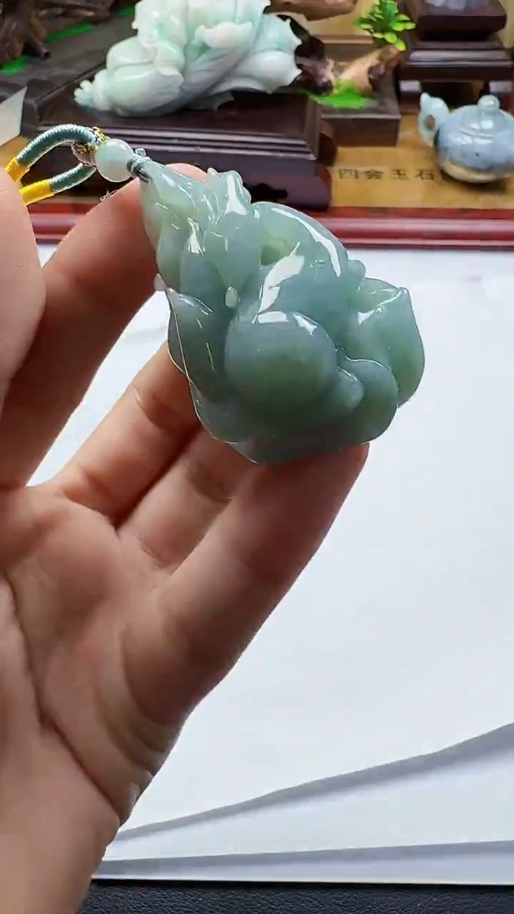 吊坠(不含链)未镶嵌翡翠1