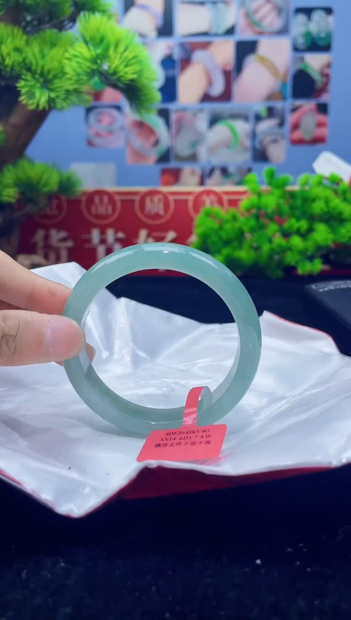 翡翠未镶嵌手镯5手镯