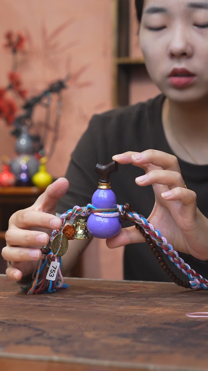 753缘梦漆艺工艺葫芦