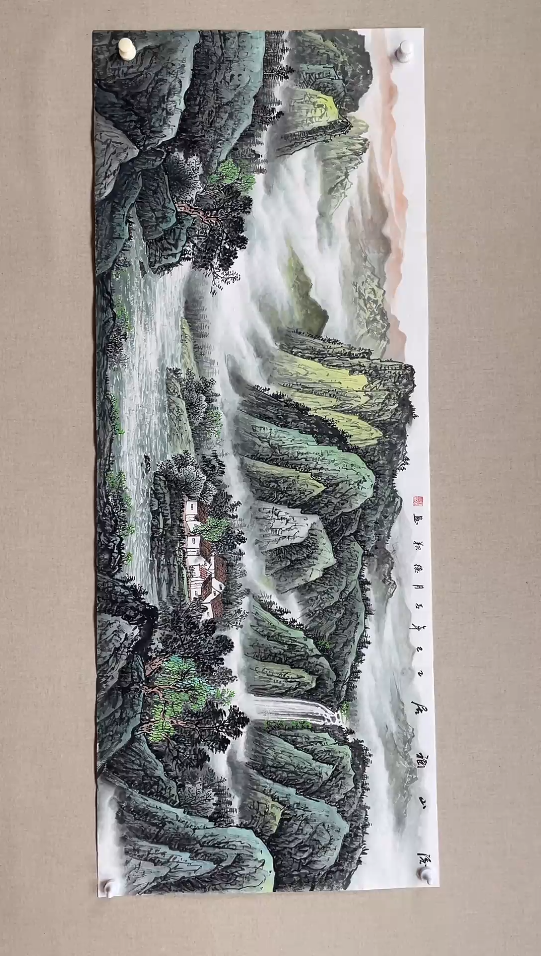 国画180*68 孙德翔孙德翔孙德翔孙德翔